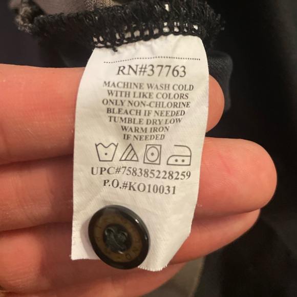 Grand Slam Golf Polo Athletic Performance XL Tall Black Taupe Tan - Picture 5 of 5